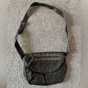 Army Green Lululemon Cross Body Bag